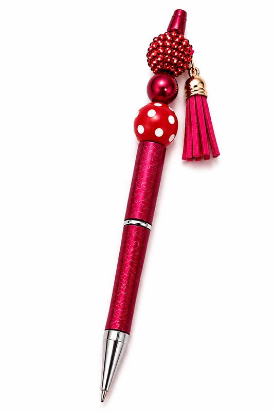Sweetheart Sparkle Beaded Pen