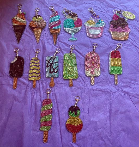 Pick Any 2 Diamond Art Keychains