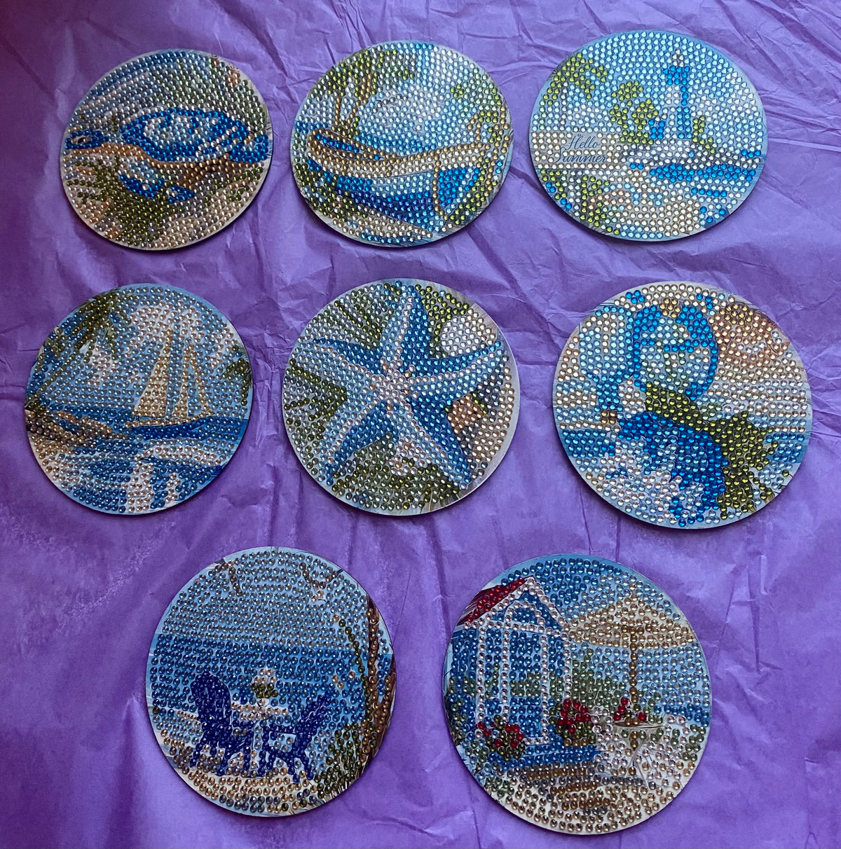 Pick Any 2 Diamond Art Coasters