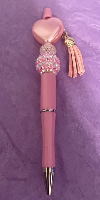 Sparkling Sweetheart Beaded Pen