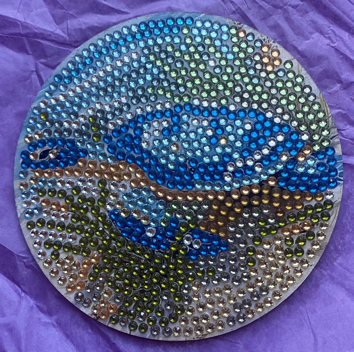 Sea Turtle Diamond Art Coaster