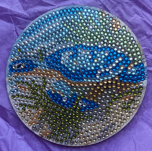 Sea Turtle Diamond Art Coaster