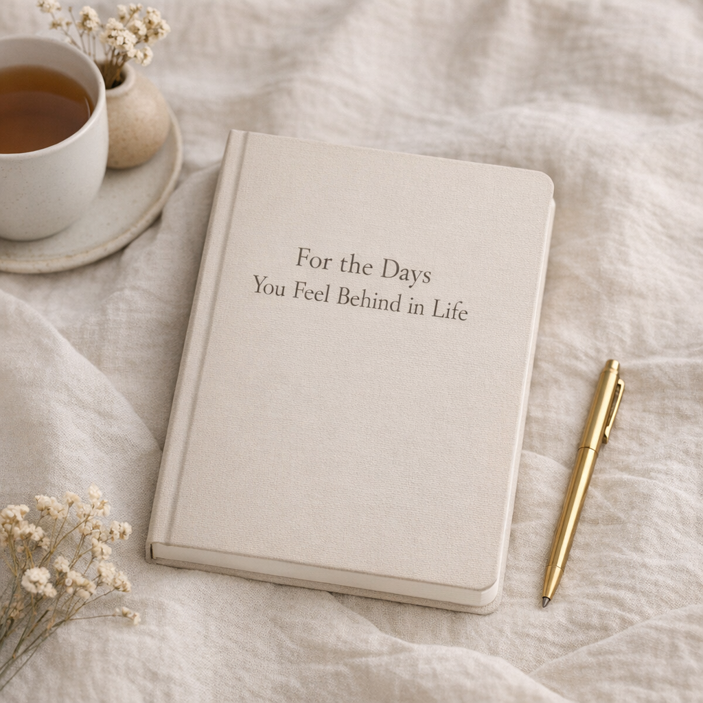 For the Days You Feel Behind in Life digital journal cover