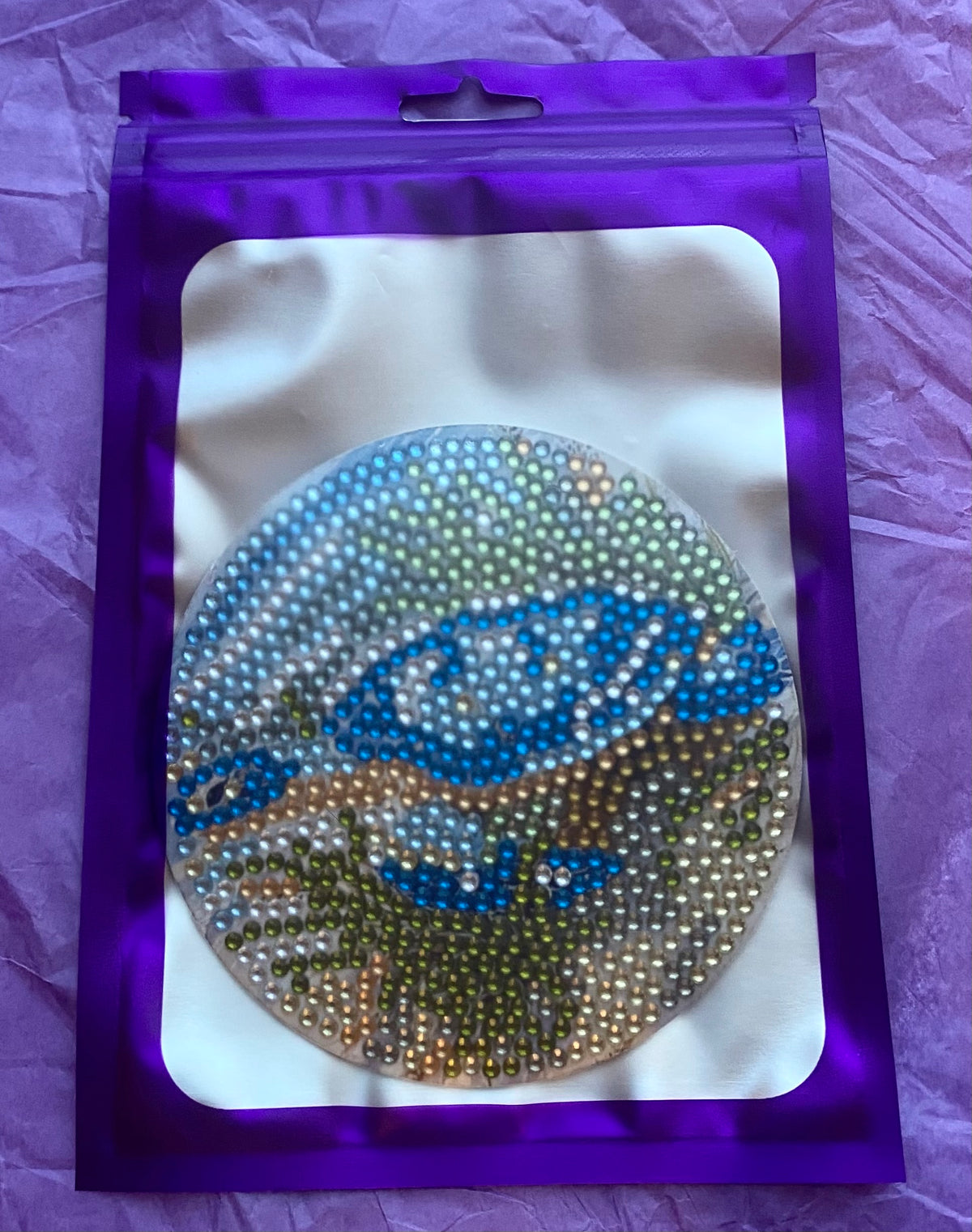 Sea Turtle Diamond Art Coaster