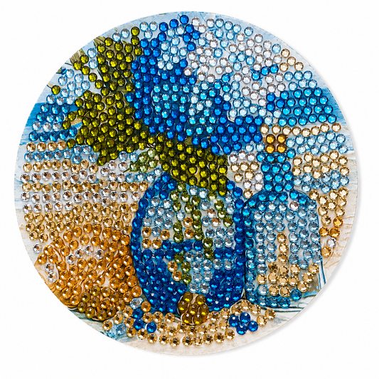 Beach Bottles Diamond Art Coaster