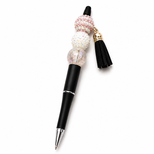 Midnight Crystal Beaded Pen