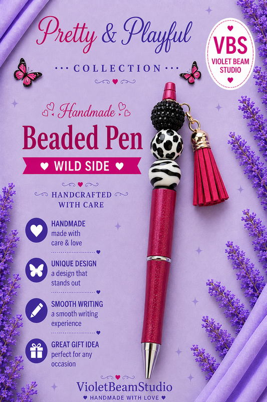 Wild Side Beaded Pen