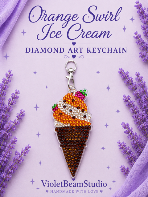 Pick Any 2 Diamond Art Keychains