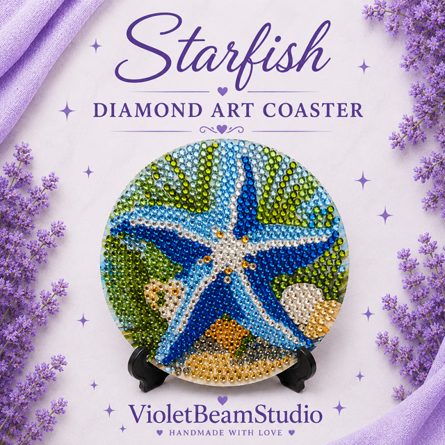 Pick Any 2 Diamond Art Coasters