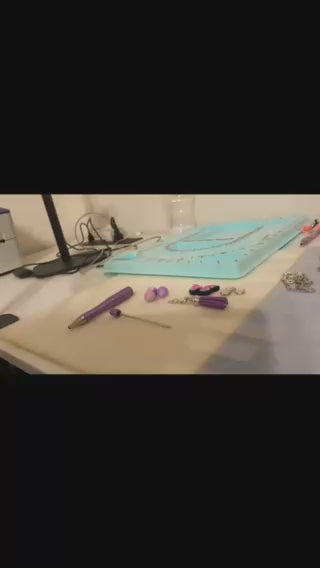Lavender Wings Handmade Beaded Pen
